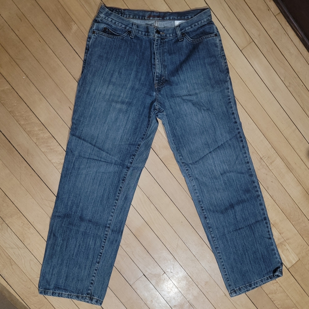 Eddie Bauer Vintage Y2K 100% Cotton Premium Denim Jeans - WOMEN'S SIZE 12 PETITE